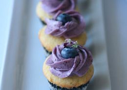 Blueberry Lime Cupcakes