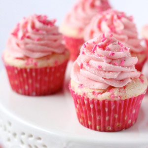 Pink Confetti Cupcakes, recipe, blog, daily