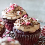 Red Velvet, Cupcakes, Raspberry, Butter Cream, Easy recipe, cupcake recipe, cupcakes, baking, cake mix