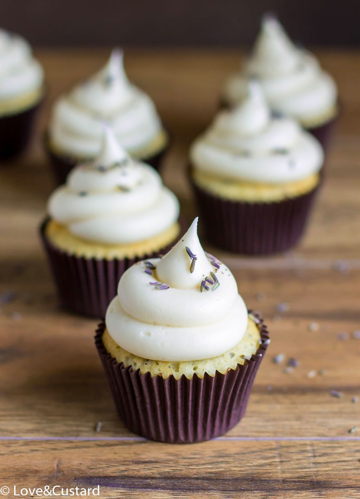 Lavender Honey Cupcakes