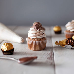 Cupcakes De Ferrero Rocher