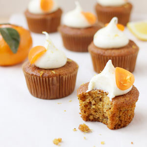 Orange and Carrot Cupcakes